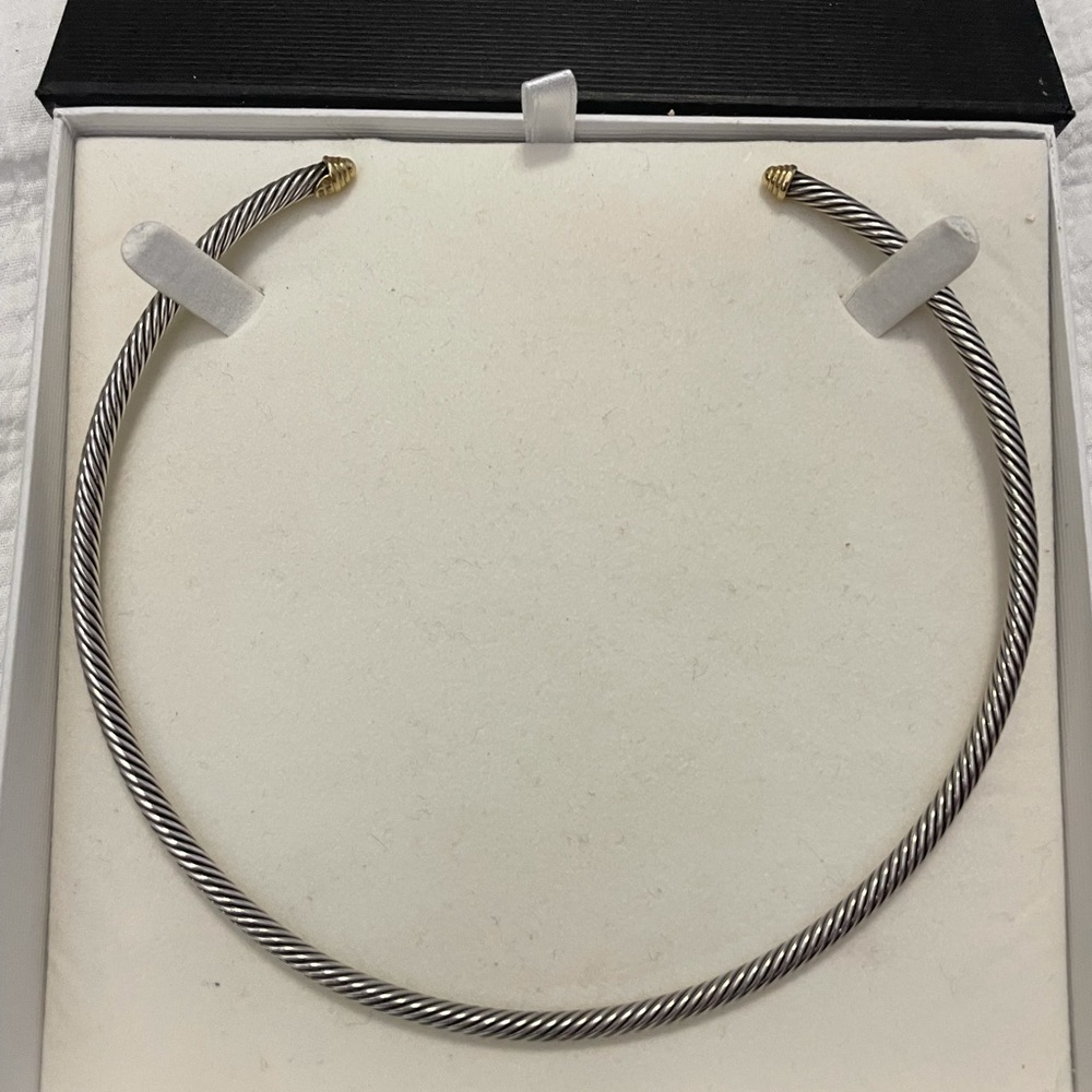 David Yurman Cable Choker/ 4mm
